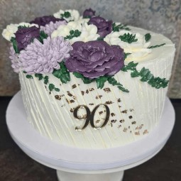 Vlastné číslo na prednú stranu torty so zápichom-špicom zo zadnej strany