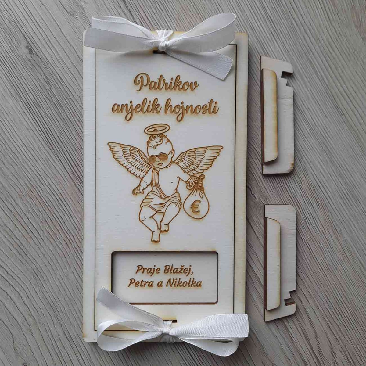 Originálny a zábavný drevený darček k narodeninám