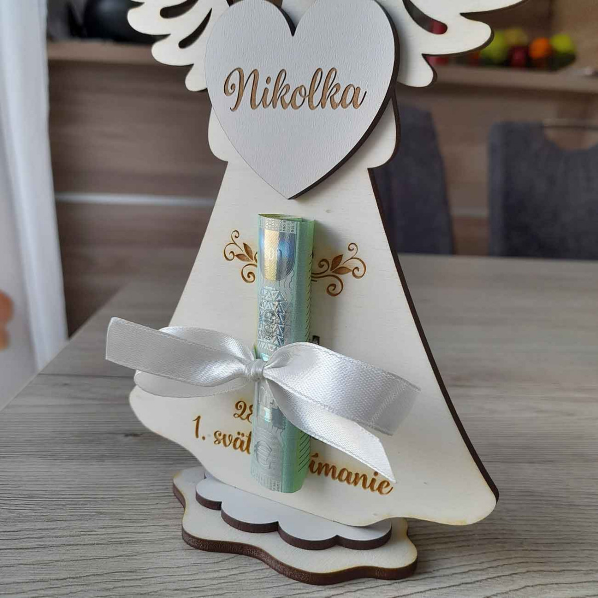 Originálne drevené darčeky na 1. sväté prijímanie