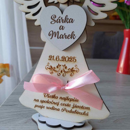 Originálny svadobný darček pre mladomanželov na predaj