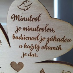 Originálne drevené darčeky z preglejky na predaj