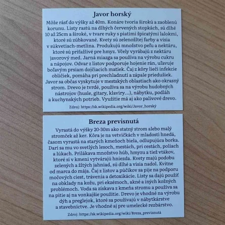 Originálne náučné spoločenské hry s témou prírody na predaj