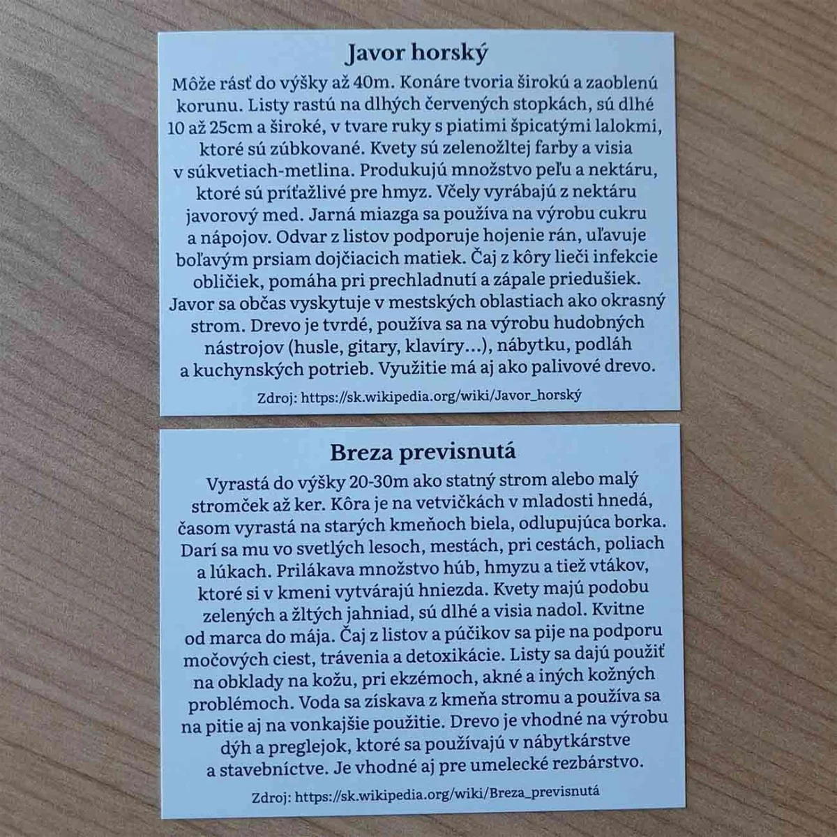 Originálne náučné spoločenské hry s témou prírody na predaj